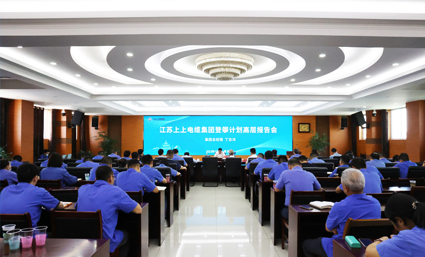 壹定发电缆中高层领导力提升登攀计划之高层报告会圆满结束